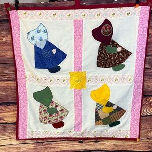 Colorful Patchwork Quilt Wall Hanging